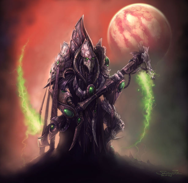 Dark Templar SC2 concept art