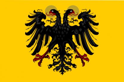 Német-Római császári zászló birodalmi sassal