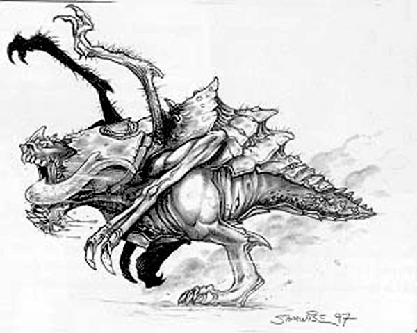 Zergling concept art StarCraft 2